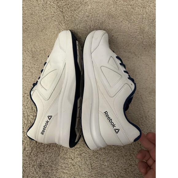 Reebok Walk Ultra 6 DMX MAX Walking Shoes Sneakers White Blue Men’s Size 12 4E - Picture 5 of 9